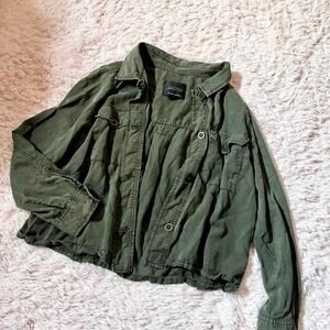 Anthropology Cargo Utilitarian Hipster Festival Grunge Edgy Punk Gorpcore Jacket